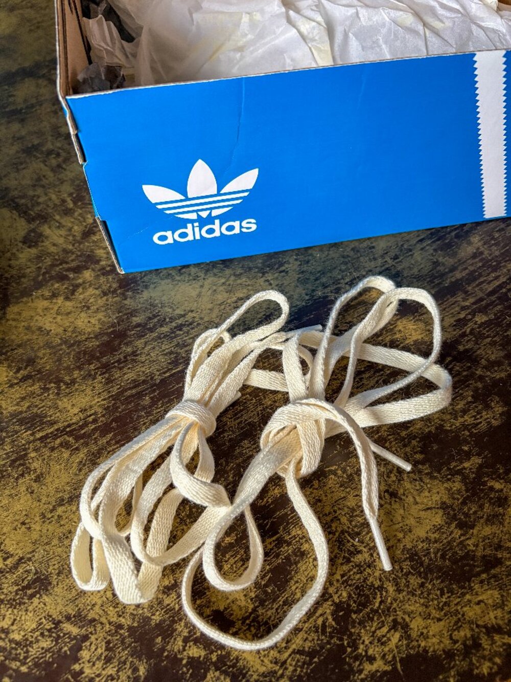 Adidas Samba "OG Preloved Red" Leopard Orange & Cream (fits like a 7.5) - Picture 9 of 9